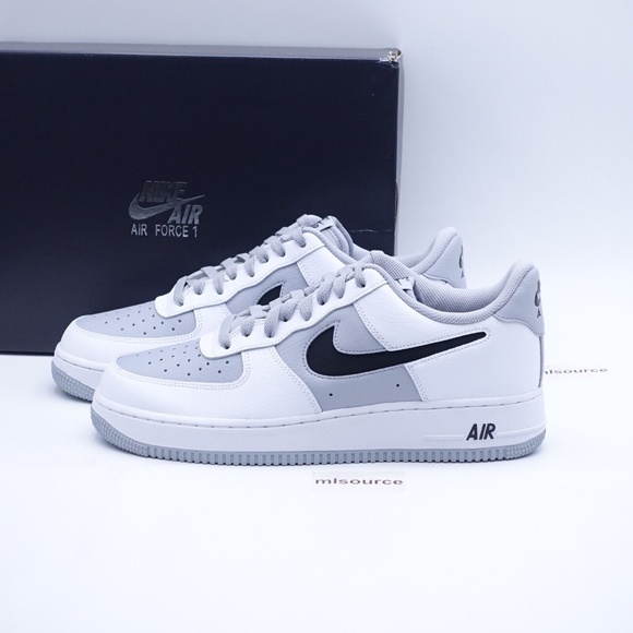 NEW Nike Air Force 1 ´07 Low Cut-Out Swoosh Sneakers